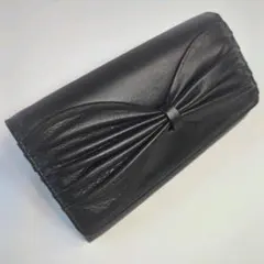 TOWANNY クラッチバッグ パーティー レザー ゴールドチェーン付き