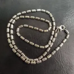 シルバー925 50cm 4mm ホピチェーン ネックレス 燻し silver - メルカリ