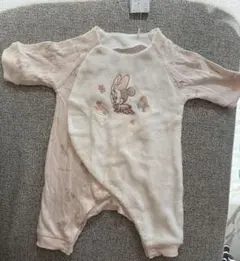 ミニー　長袖ロンパース