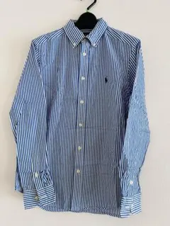 【ラルフローレン】美品 ストライプ 長袖シャツ