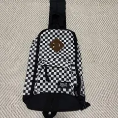 EVERLAST ボディバッグ チェッカーフラッグ柄