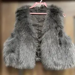 ROPÉ PICNIC ファー付きベスト 38