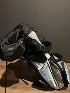 Nike キャディバッグ ブラック/ホワイト/ブルー