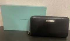 Tiffany & Co. ラウンドファスナー長財布 ブラックのサムネイル
