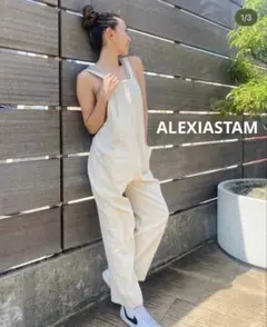 アリシアスタン　alexiastam オーバーオール　サロペット　オールインワンのサムネイル
