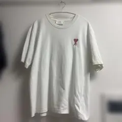 ami ハートマーク刺繍 Tシャツ ホワイトのサムネイル