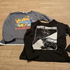 ポケモン 長袖Tシャツ 130と140