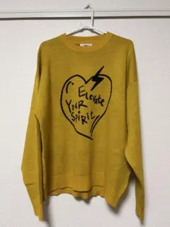 ニット黄色Mサイズ