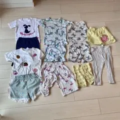 女の子 ベビー服 夏服 まとめ売り 12点 保育園着