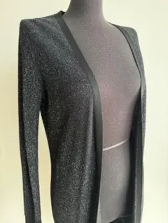 値下 rag&bone ラグ&ボーン ロングカーディガン XS ラメニットのサムネイル