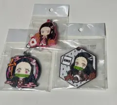 鬼滅の刃　竈門禰豆子　キーホルダー　ストラップ　3個セット