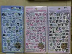 【正規品】サンリオ ボンボンドロップシール　3枚セット