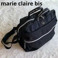マリクレール　3way ショルダーバッグ 軽量　ボストン　ナイロン　美品のサムネイル