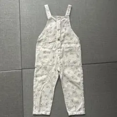 ZARA 花柄オーバーオール 3-4歳用