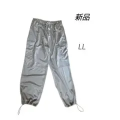 新品】 しまむら ワークパンツ LLドローストリングのサムネイル