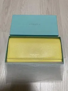 サマンサタバサ プチチョイス イエロー レザー 長財布