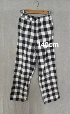 green label relaxing TJギンガムストレートパンツ