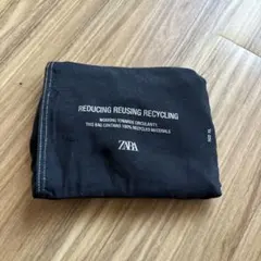 ZARA エコバッグXLブラック