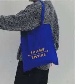 philme color tote blue