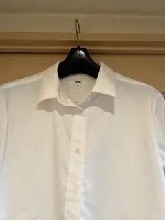 UNIQLO ホワイト 長袖シャツ Mサイズ