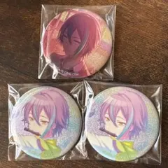 プロセカ　グリッター缶バッジ 3b 4b 類