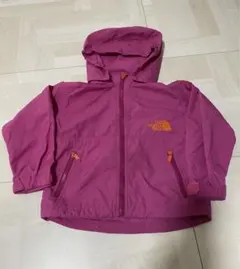 【美品】THE NORTH FACE フード付きジャケット ピンク　90cm
