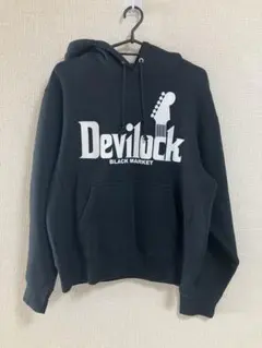 Devilock BLACK MARKET パーカー ブラック　Mサイズ送料無料