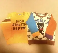 DOUBLE B トレーナーセット(80cm 90cm)