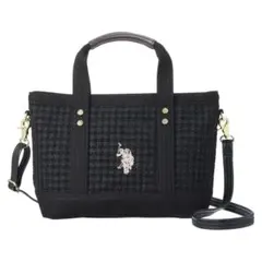 A139 ユーエスポロ アッスン バイファブリックデザイン ２ウェイトートバッグ