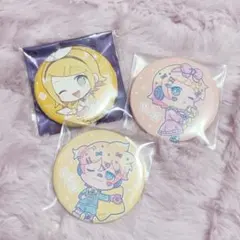 鏡音リン 鏡音レン 缶バッジセット