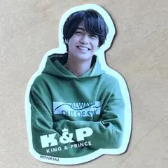 King & Prince ドームお祝い特典 ステッカー　髙橋海人