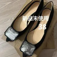 専用です。ジャンヴィトロッシ☆ビジューフラットパンプス36未使用黒17.4万 ジャンヴィトロッシ☆ビジューフラットパンプス36未使用ジャイ