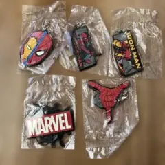 マーベルストラップ　5点