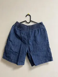 GU ダークブルー ショートパンツ