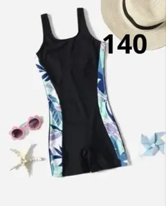 雪だるま様　140㎝　水着　ズボンタイプ　スクール水着　プール　競泳　ワンピース