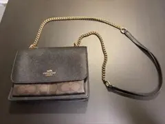 COACH ショルダーバッグ ブラック シグネチャーのサムネイル