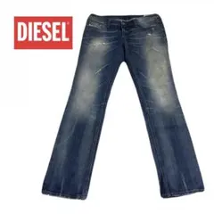 00s DIESEL industry ダメージデニム　ストレート　y2k