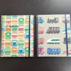Rollbahn 電車デザインノート 2冊 セット 電車博物館 新幹線