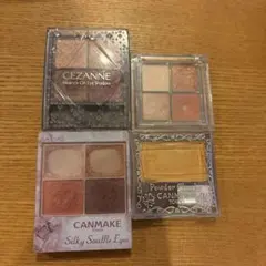 CEZANNE & CANMAKE アイシャドウパレットセット