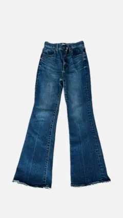 MOUSSY ブーツカットデニム ダークブルー