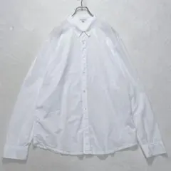 ジェームス パース｜美品 コットンスタンダードシャツ 透け感 レギュラーカラー