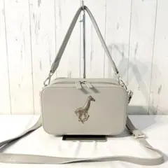 美品】Brooklyn Charm キリン 2way ショルダーアイボリー - メルカリ