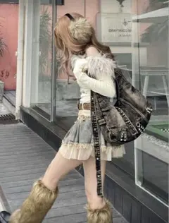 ヴィンテージデニムショルダーバッグ