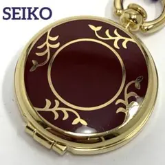 【電池交換済】723 SEIKO セイコー 和装 懐中時計 クォーツ式 ゴールドのサムネイル