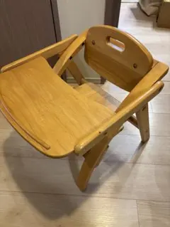 大和屋 Arch BABY　ローチェア 木製 折りたたみ　ベビーチェア