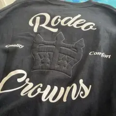 GW価格Rodeo Crowns ブラック トレーナー