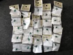 【新品未使用】手芸用品 ハンドメイド ビーズ アクセサリー 緑 まとめ売り