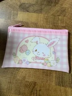 サンリオ　なつかしキャラクターズ　フラットポーチ　ウィッシュミーメル