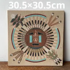 希少　額付き　ナバホ族 サンドアート 楽天市場】【FUNNY公式ストア】 ナバホ族 サンドペイント スクエア