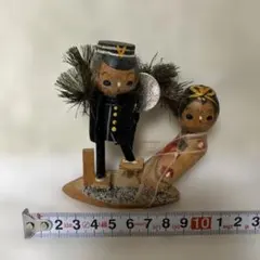 昭和レトロ 伝統的日本人形 工芸品